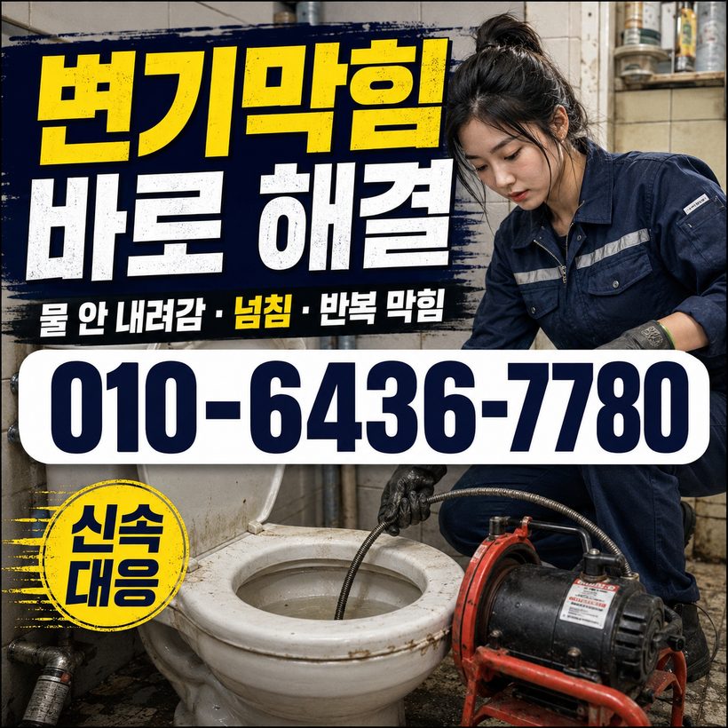 학성동 하수구막힘 빠른출동 5