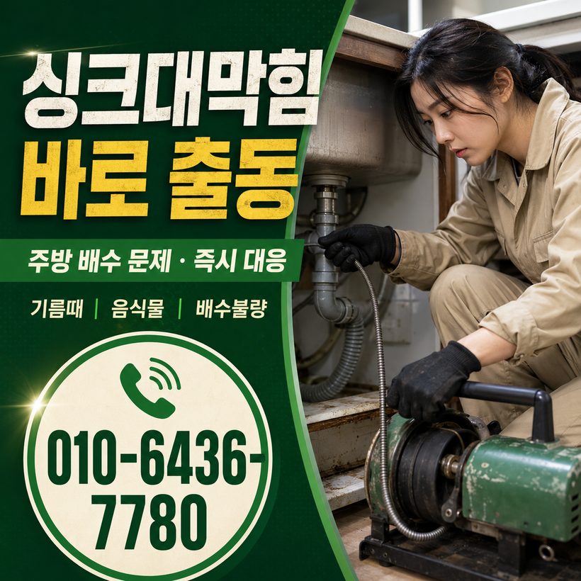 주례동 하수구막힘 빠른출동 2